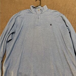 Izod Light Blue Zip-Up Sweater